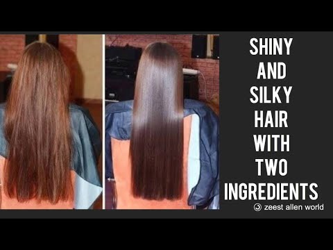 creative videos free download Shiny and silky hair with only two ingredients