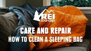 How to Clean a Sleeping Bag || REI