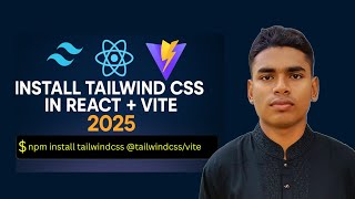 How to Install Tailwind CSS in React Vite 2025 | Full Setup Guide 2025 | Md Azijul Hakim