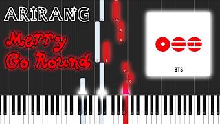 BTS / Tame Impala - Merry Go Round (Piano Tutorial) ARIRANG