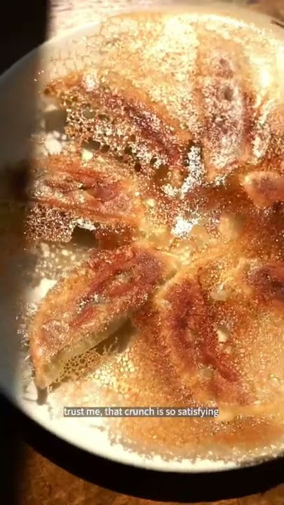 Crispy Dumpling Skirt | Up-level your frozen dumplings