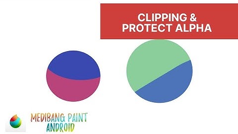 Tutorial Dasar Medibang Paint Android | Clipping & Protect Alpha