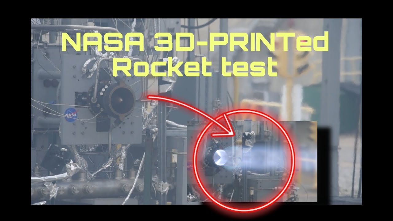NASA’s 3Dprinted Rotating Detonation Rocket Engine Test YouTube