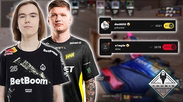 DONK & S1MPLE! - CS2 POV ANUBIS w/ V-COMMS 2025 #donk #cs2pov #cs2 #csgo