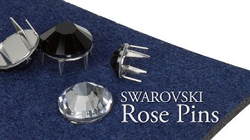 Artbeads Quick Tutorial - Swarovski Rose Pins with Nick Regine