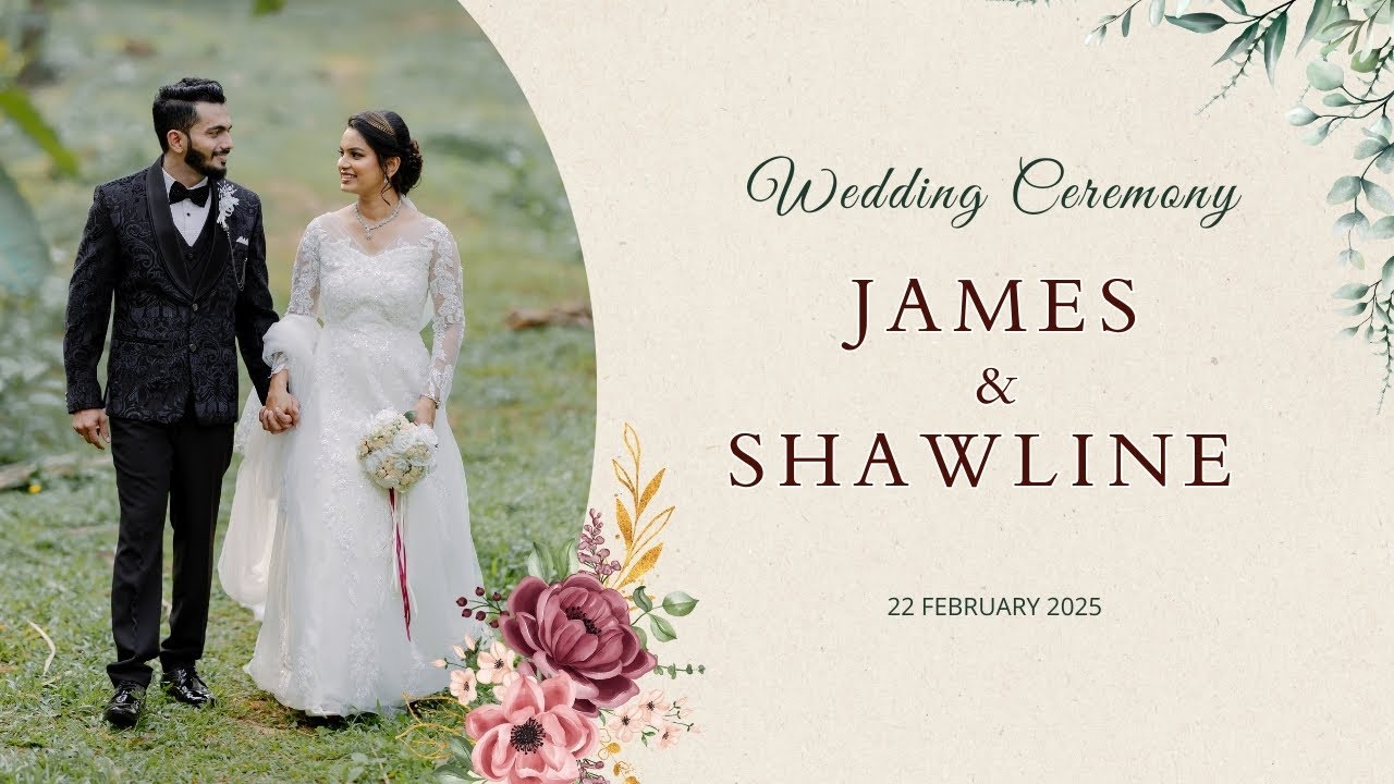 WEDDING CEREMONY JAMES & SHAWLINE  | JAY PHOTOGRAPHY | CINEMATIC HIGHLIGHTS| MANGALORE  WEDDING