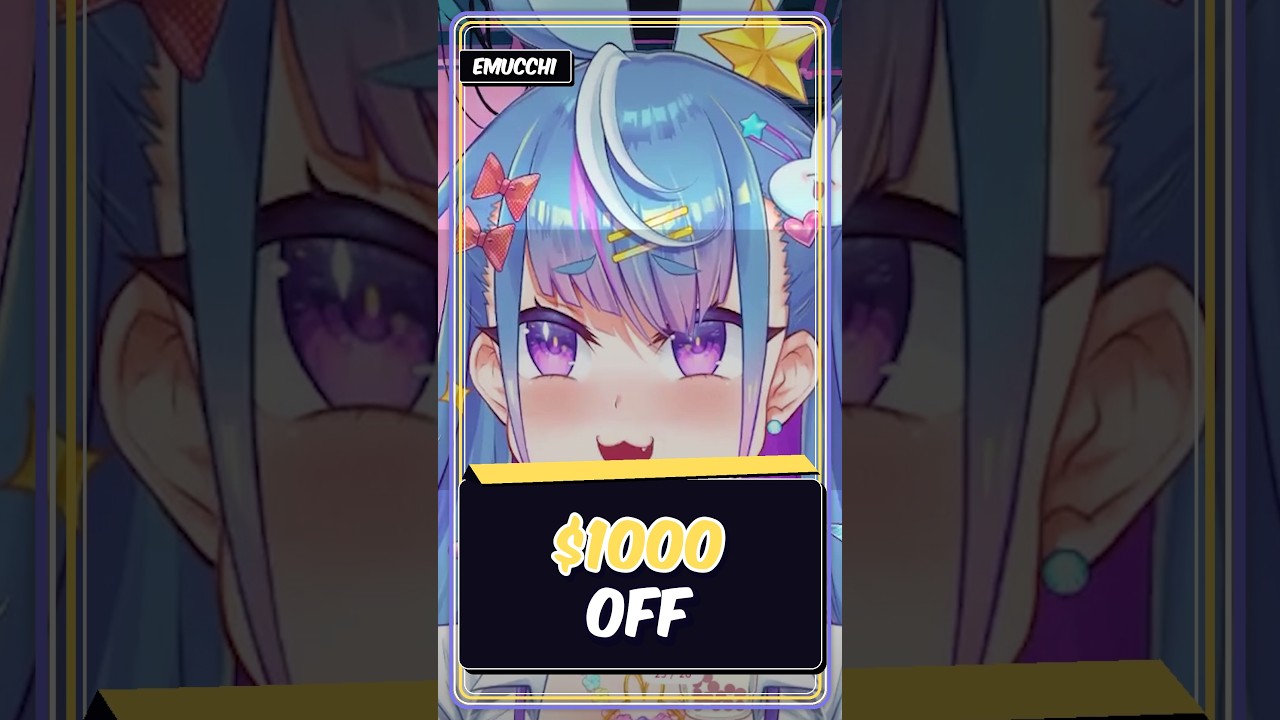 $1000 off my booth?! | #shorts #VTuber