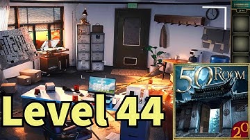 Can you escape the 50 room 20 level 44 walkthrough