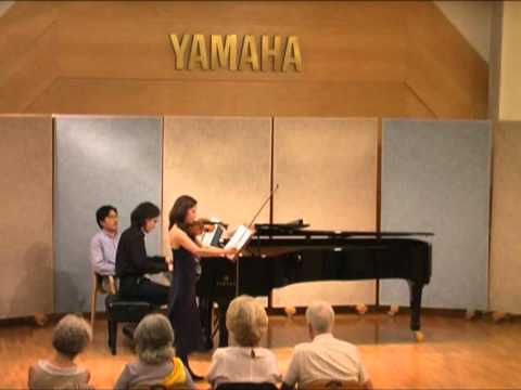 Prokofiev: Violin Sonata No.2, Op.94a (IV Mov.) - Valya Dervenska, Violin & Christian Badian, Piano