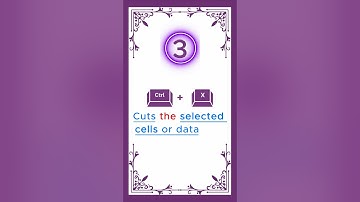 05 Essential Excel Shortcut Keys Every User Should Know #shorts #excel #tipsandtricks