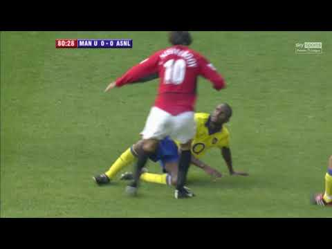 Man Utd v Arsenal   2003  Patrick Vieira Red Card