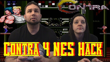 Contra 4 NES Hack  (Contra Series) - Mike and Katie