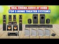 Real Cinema Audio at Home - Top 5 Home Theater Systems 2026