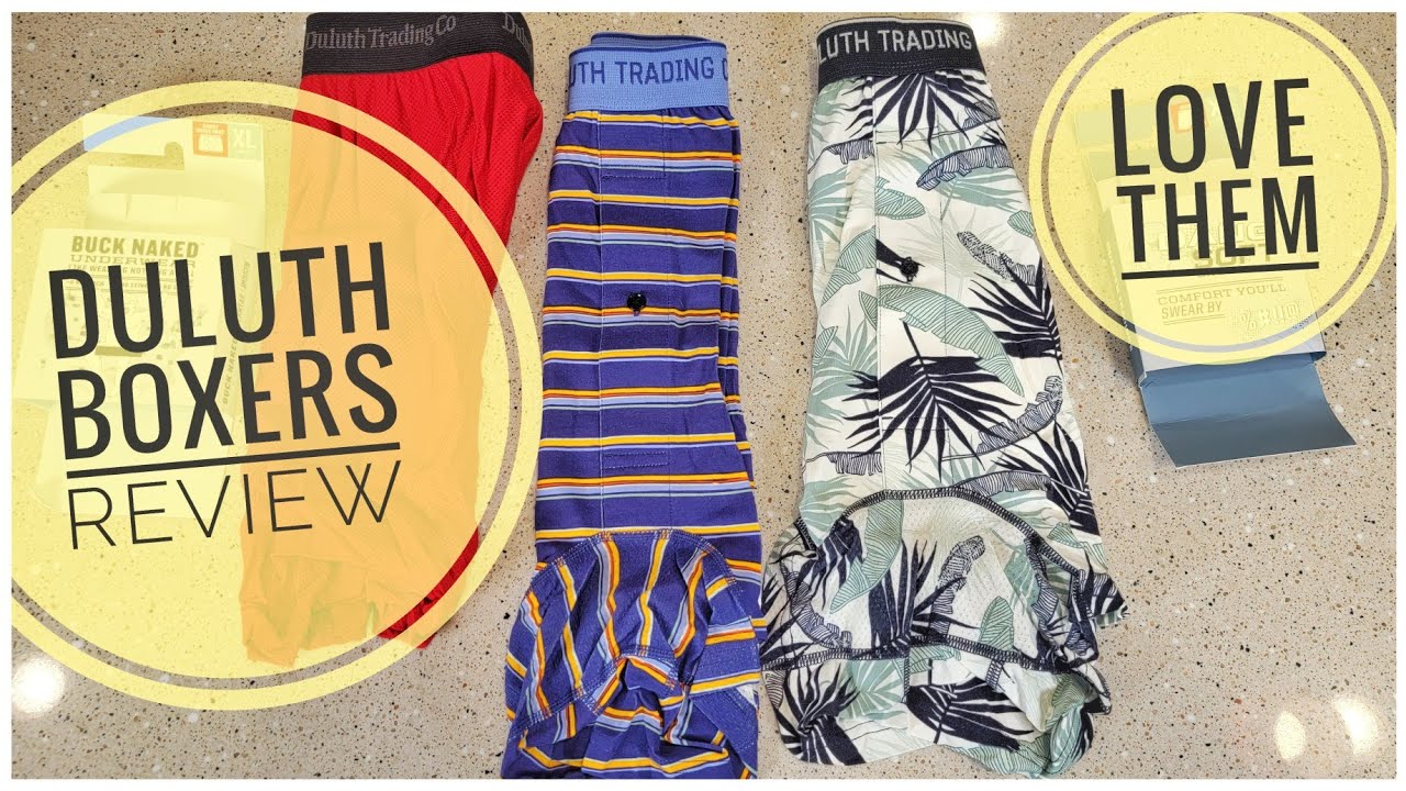 REVIEW Duluth Trading Men's DANG SOFT Boxer Underwear I LOVE THEM