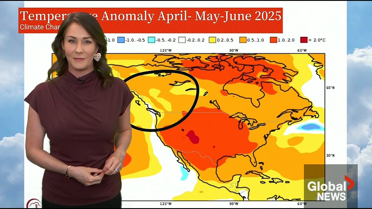 Kristi Gordon - Global BC - Weather - Wednesday, April 16, 2025. Spring freshet outlook and temps!