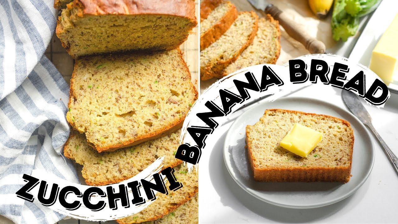 Banana Zucchini Bread | No Music