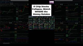 Chip Stocks Crash? Where Money Flows Next! #shorts #trading