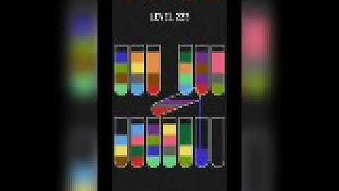 Water sort puzzle level 223