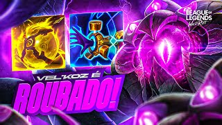 EXPLICATIVA COMO JOGAR DE VEL'KOZ DO JEITO CERTO E GANHAR A MAIORIA DAS PARTIDAS! | LoL Wild Rift