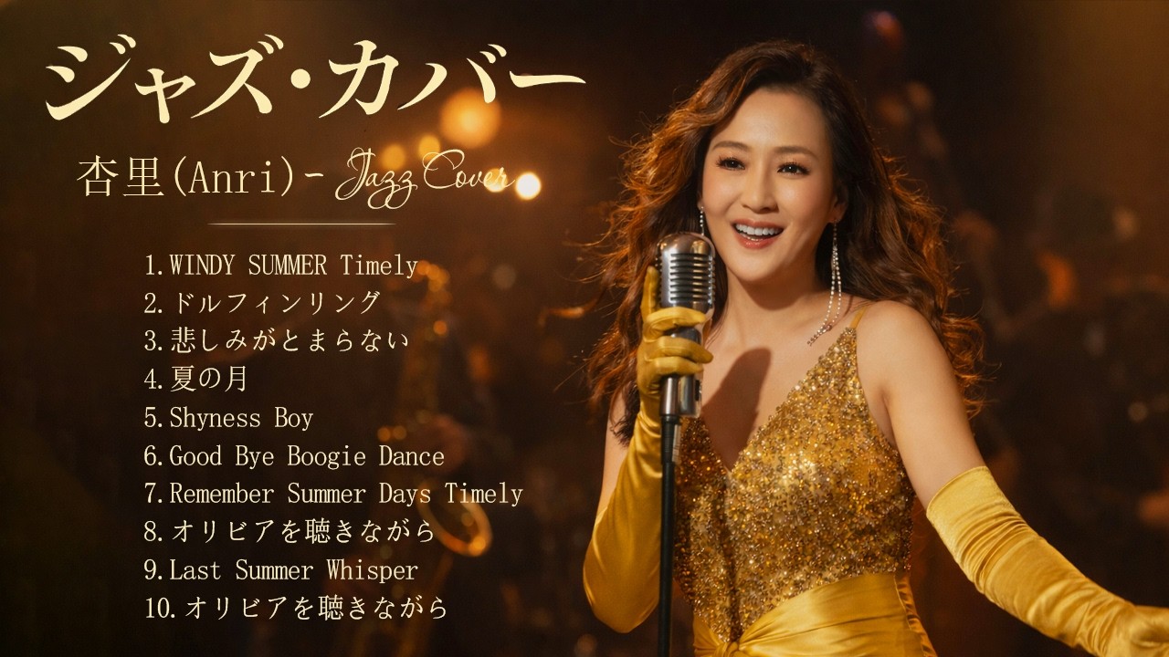 杏里 (Anri) ジャズカバー集 🎷 夕暮れにそっと残る余韻のジャズカバー