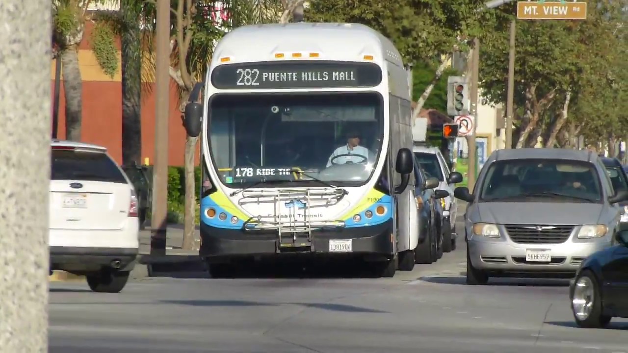 Foothill Transit Bus Routes Map