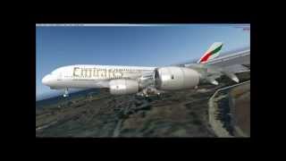 A380 emirates vuelo charly74