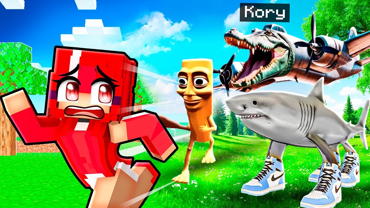 Троллинг моих друзей с помощью ИТАЛЬЯНСКОГО BRAINROT в Майнкрафте.. ​​(Тралалеро Тралала, Тунг Ту...