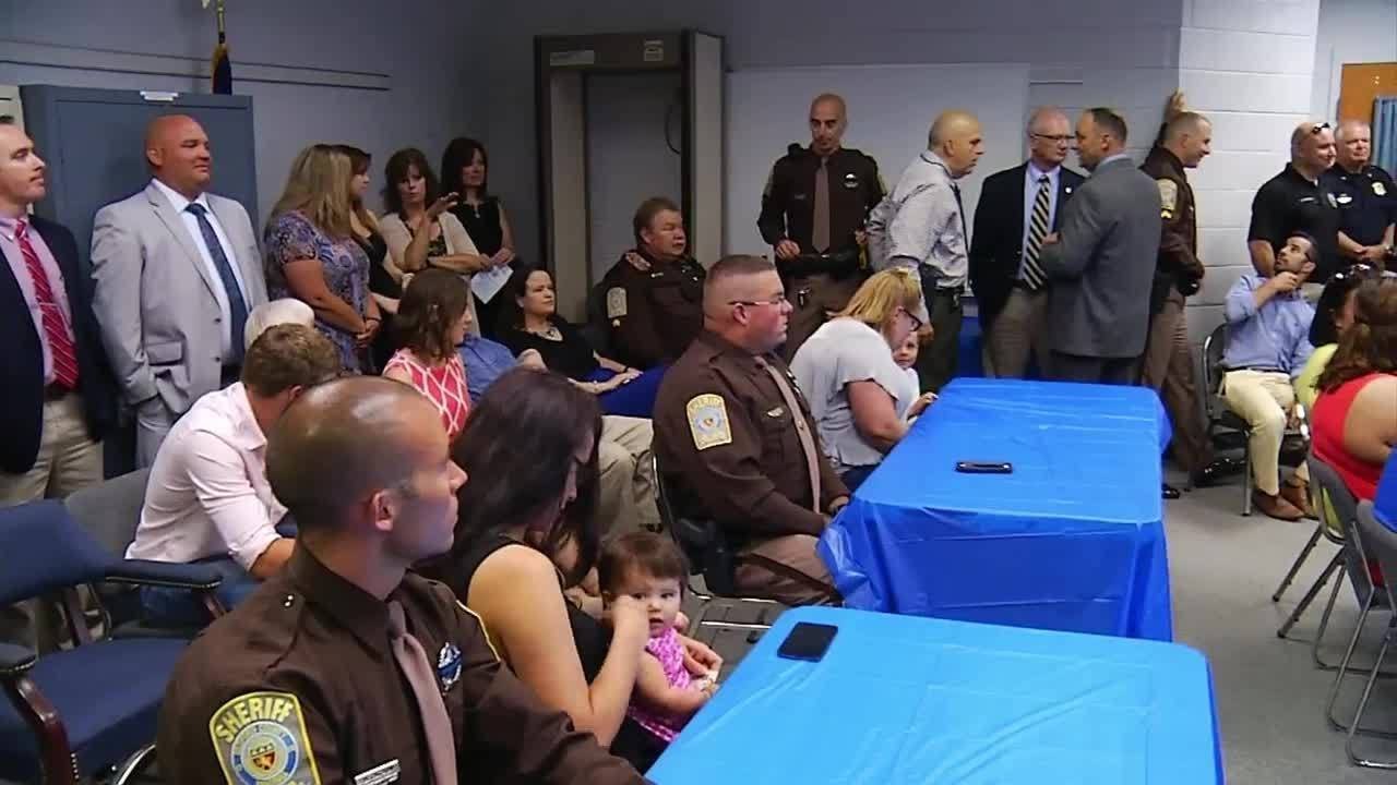 Bedford County Sheriff's Office honors and promotes law enforcement