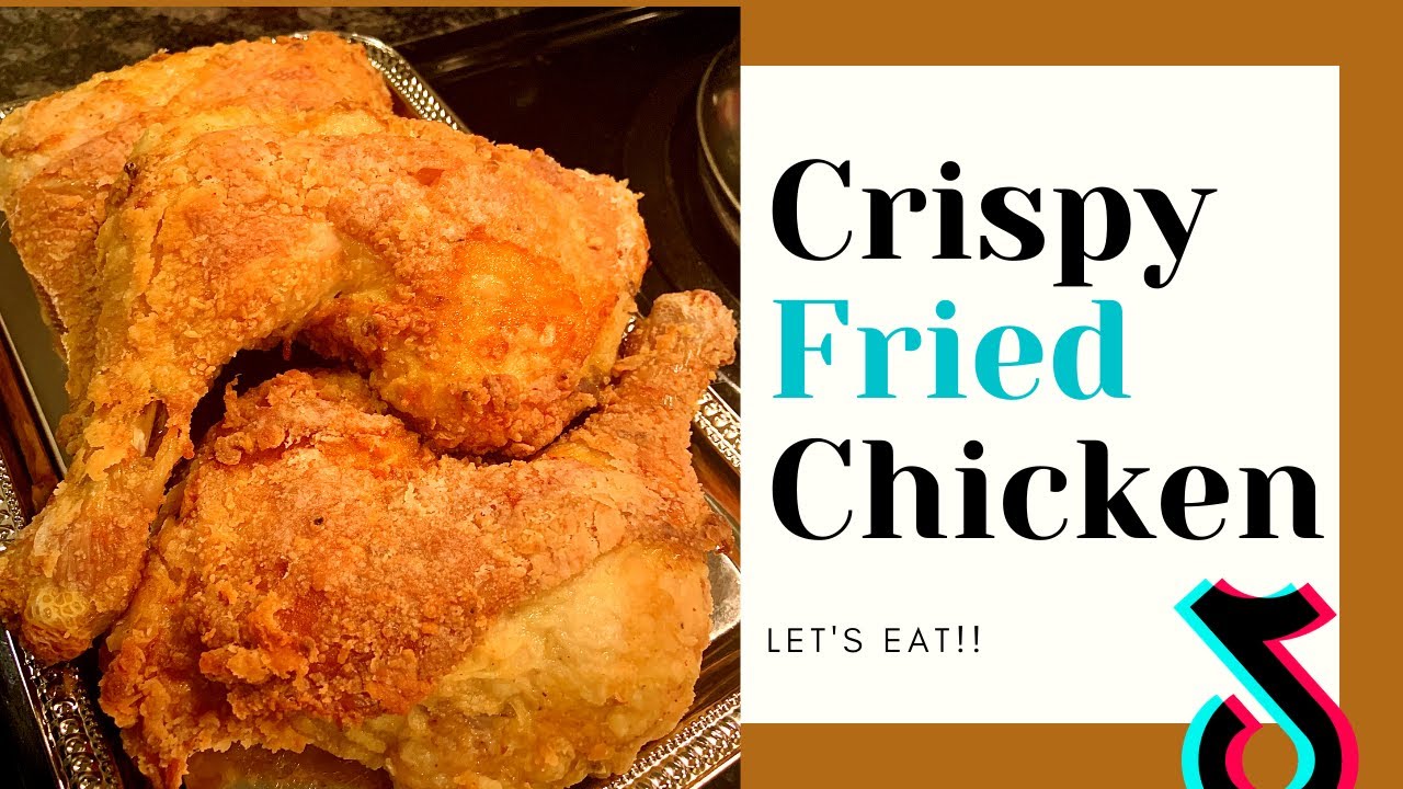 COOKING TIK TOK CRISPY FRIED CHICKEN!! ((with recipe)) Let's Eat YouTube