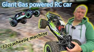 Huge 23Cc Gas Powered Rc Car