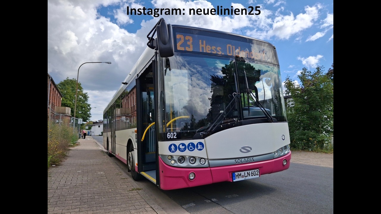 Linie 23 nach Hessisch Oldendorf der Öffis aus Hameln-Pyrmont in Echtzeit!