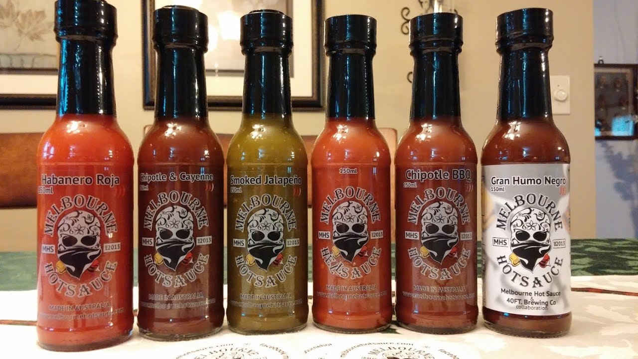 Melbourne Hot Sauce "Chipotle & Cayenne" Review YouTube