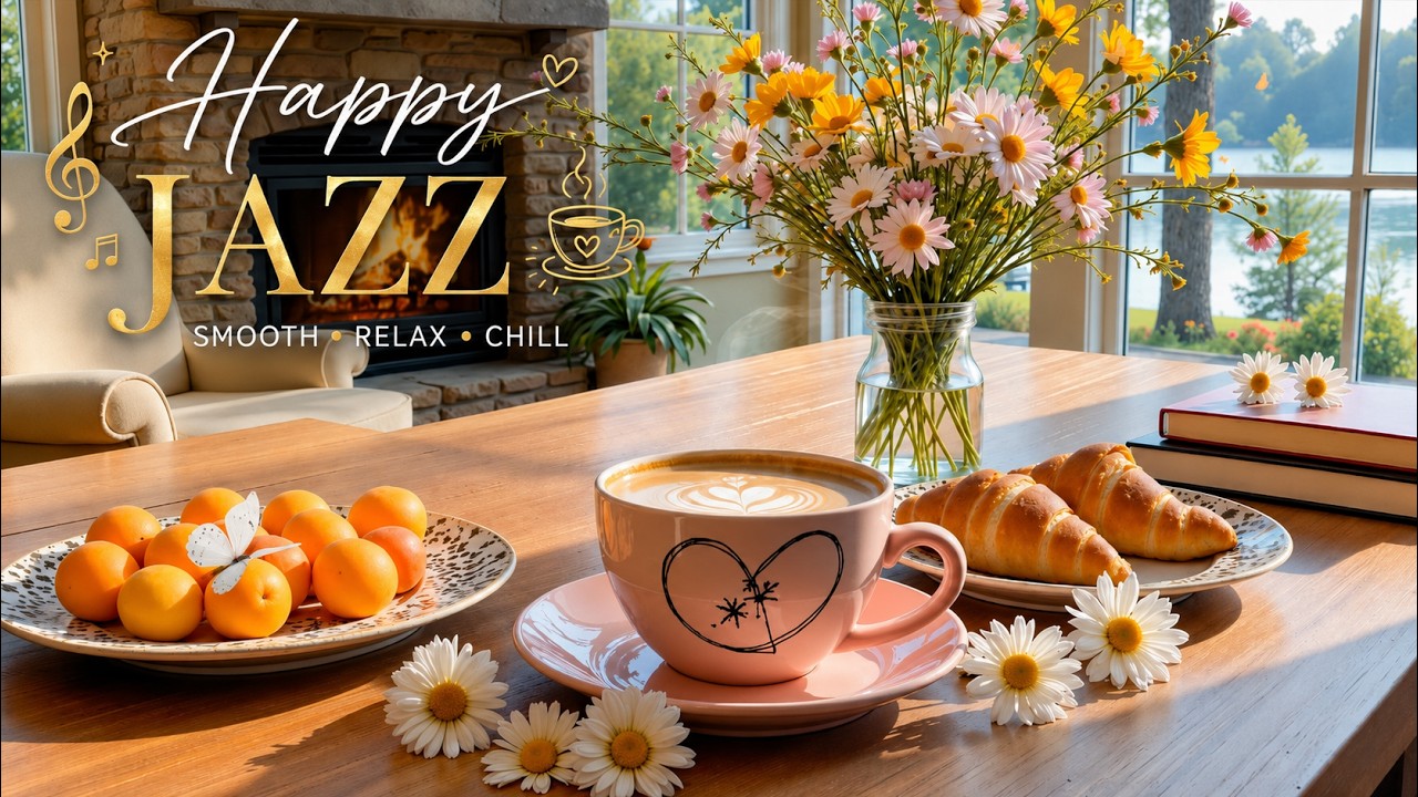 Sweet Coffee Jazz ☕ Positive Morning Coffee Jazz with Soft Bossa