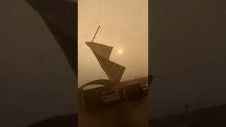 Rain, hail and strong winds hit parts of the UAE @TheNationalUAEchannel