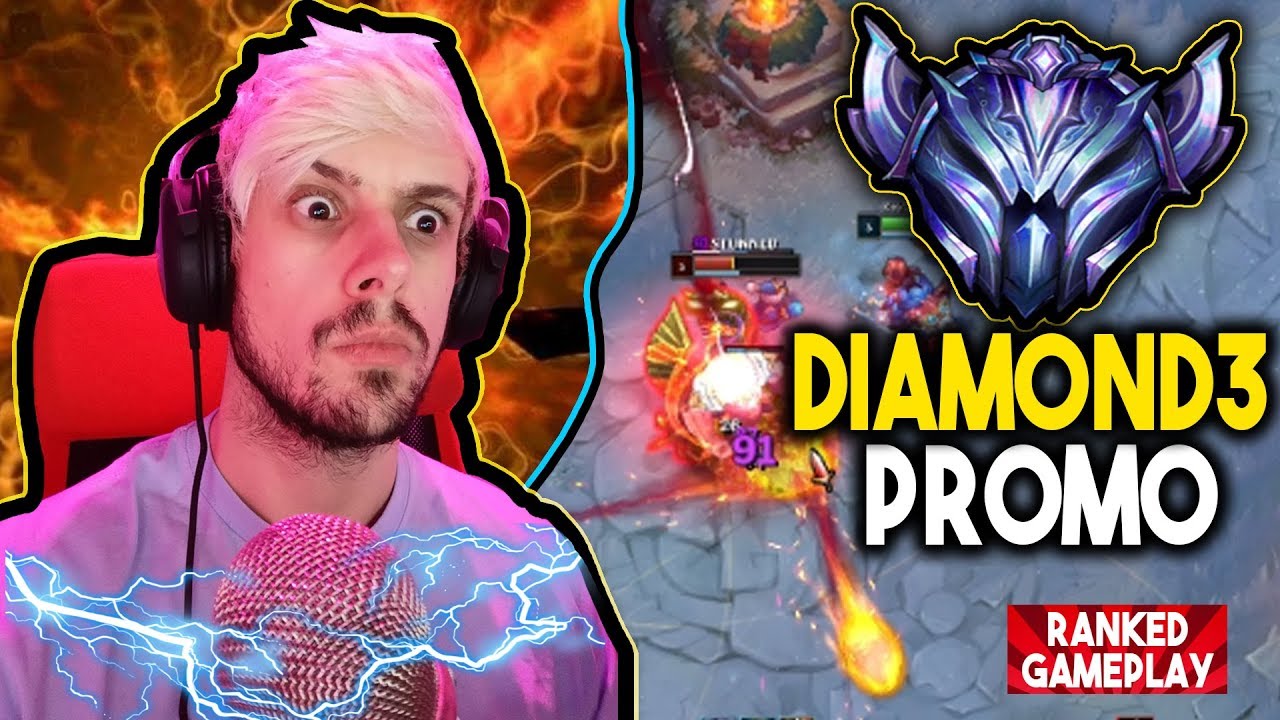 ELECTROCUTE HEIMERDINGER VS GALIO MIDLANE! | DIAMOND 3 PROMO - League of Legends