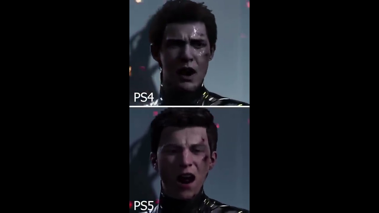 Spider Man PS4 Vs PS5