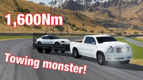 1,600Nm V8 Towing Test | Automation & BeamNG.drive