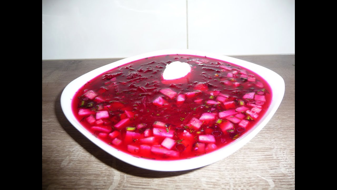 ✿СВЕКОЛЬНИК ИЛИ ХОЛОДНИК! ОЧЕНЬ ВКУСНО!