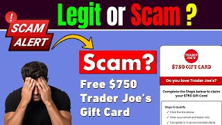 $700 Trader Joe’s Gift Card Scam Or Legit? Traderhaul.com Review
