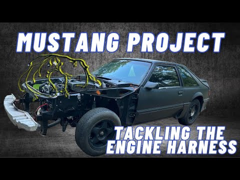 1991 Mustang GT Restoration, Engine Harness Refurbishment