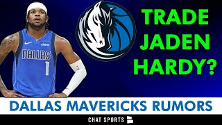 Mavericks Trade Rumors: Should Dallas Trade Jaden Hardy Since He’s Not In Jason Kidd’s Rotation?