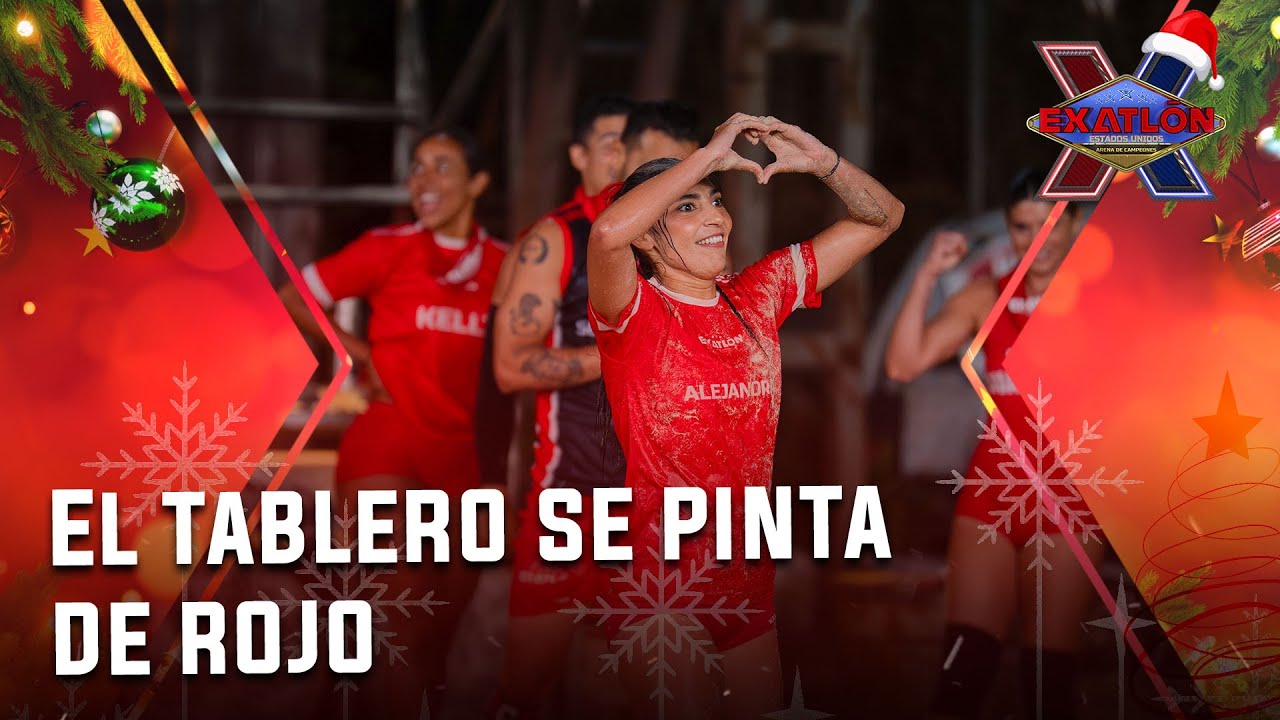 ¡Los rojos toman una ventaja brutal! I Capítulo 22 I Exatlón EEUU #10 Arena de Campeones