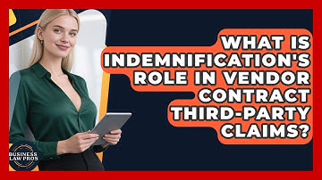 What Is Indemnification