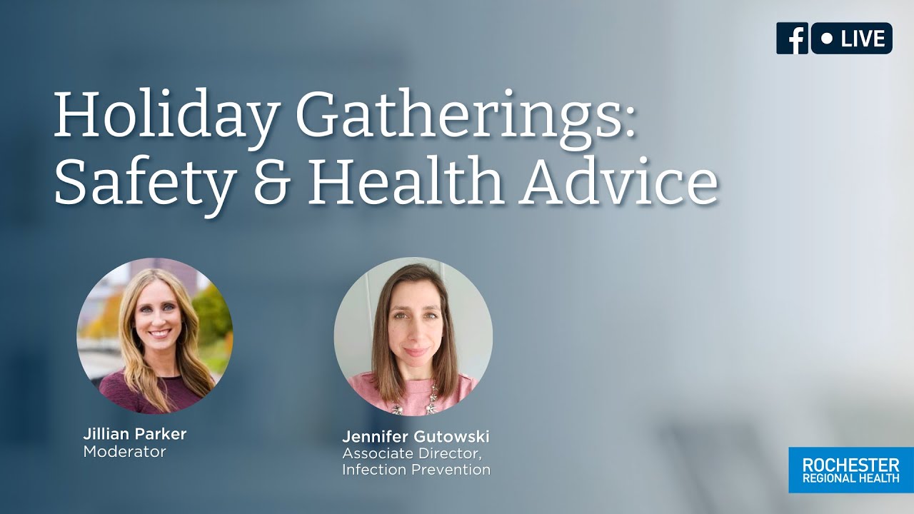 LIVE: Holiday Gathering Health Tips during COVID-19