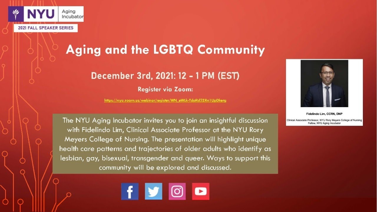 Aging and the LGBTQ Community