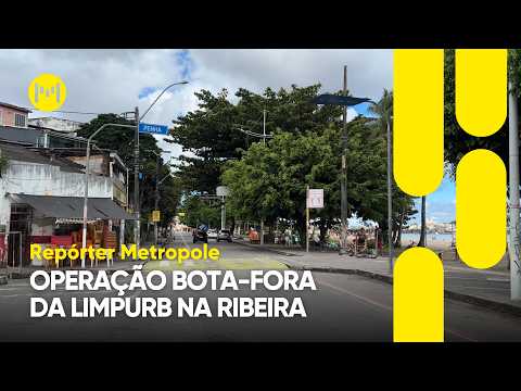 Repórter Metropole: Ribeira recebe operação para descarte de entulho nesta quarta-feira