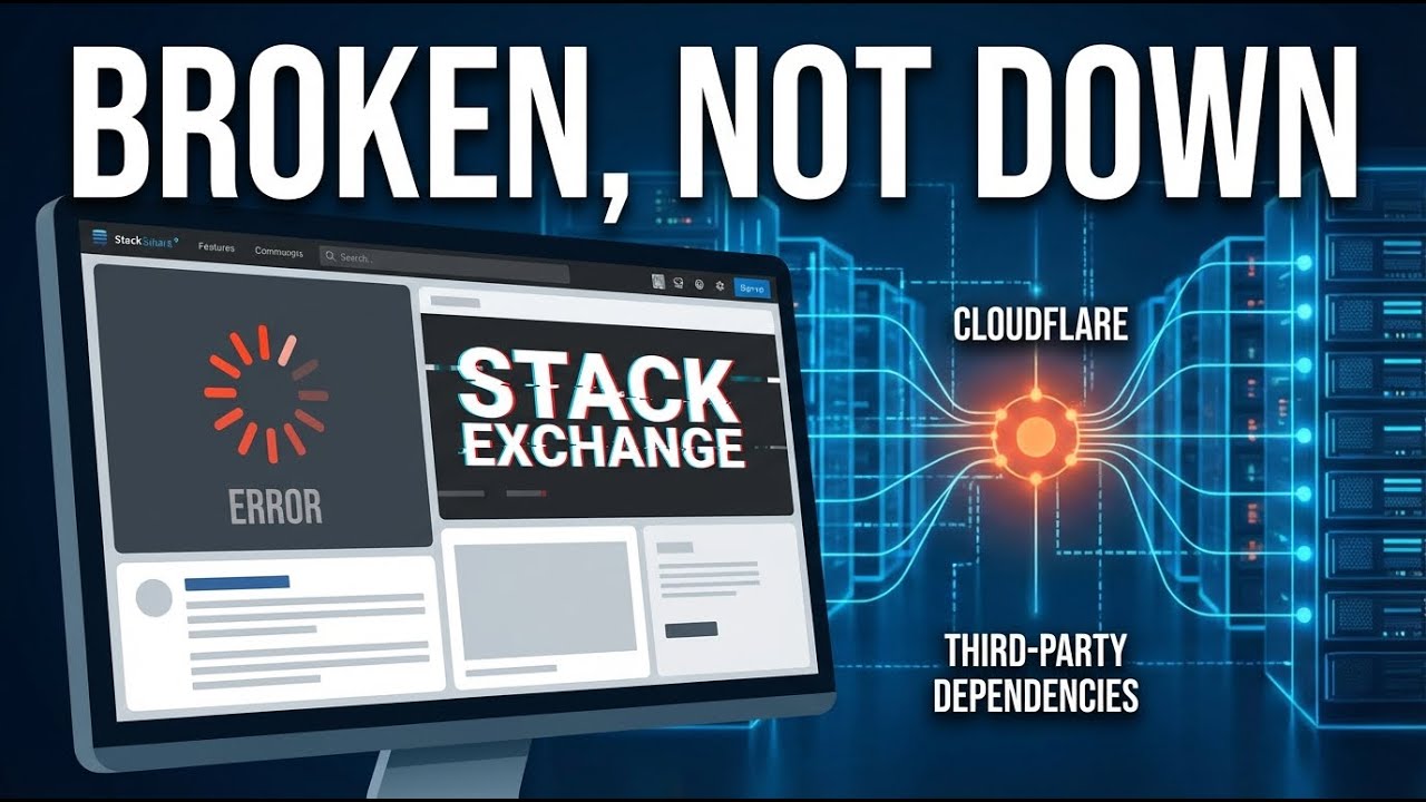 Why Stack Exchange Felt Broken — Cloudflare & the Modern Web - YouTube