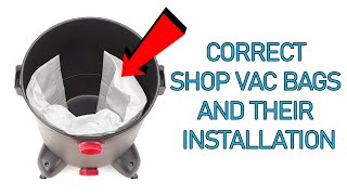 Don't Make This Mistake: Choosing the Correct Shop Vac Bags!