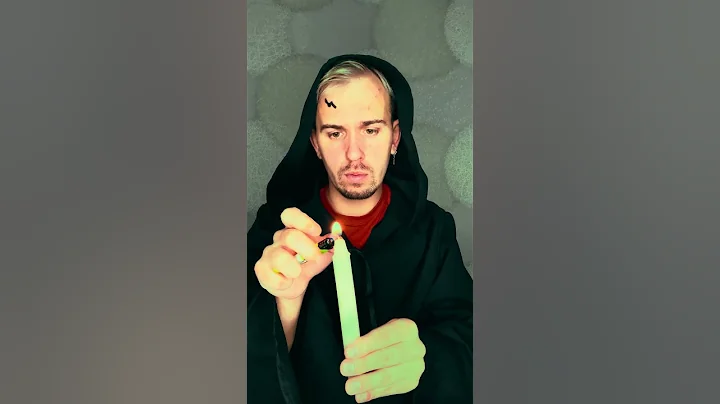 I was able to light a candle without touching the wick, how is that possible?  #lifehacks #magic