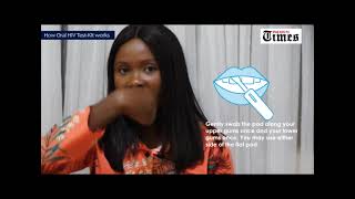 How Oral Self Test Kit works - Nike Adebowale-Tambe screenshot 5